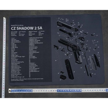 Tapis de démontage / nettoyage arme de poing - CZ Shadow 2