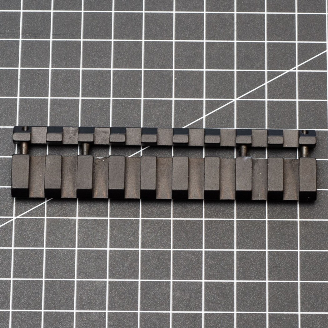 Adaptateur extensible rail 11mm vers picatinny - 100 mm